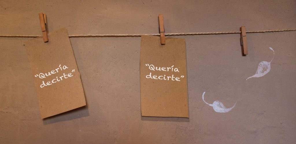 Quería decirte
